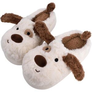 Fluffy Dog Slippers